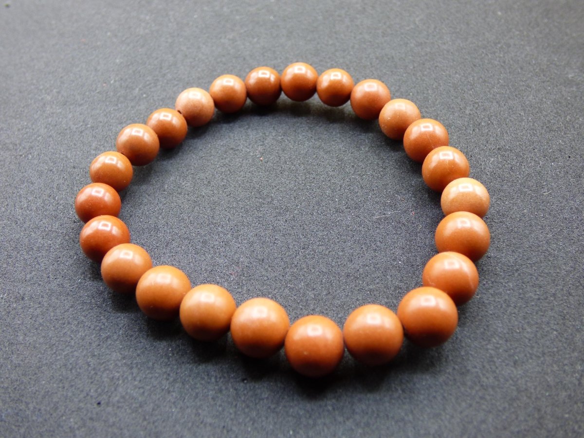 Dolomit - Edelstein Armband rot GOA Hippie Boho Natur Heilstein Geschenk Er Sie Mann Frau Freund Rarität Kraft Energie Kraft Chakra - Art of Nature Berlin