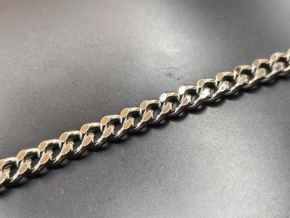 Einfache Männerkette - Gliederkette - Herren Schmuck - Edelstahl Silber -Länge wählbar - Mann Freund Er Geschenk - Art of Nature Berlin