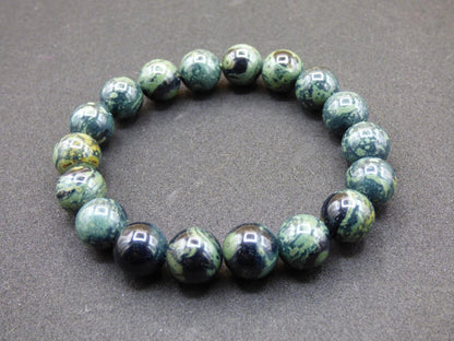 Eldarit / Kabamba Rhyolith / Nebula Stein ~ Edelstein Armband ~ GOA ~ Hippie ~Boho ~Ethno ~Indie ~Nature ~Heilstein Galaxy Grün - Art of Nature Berlin