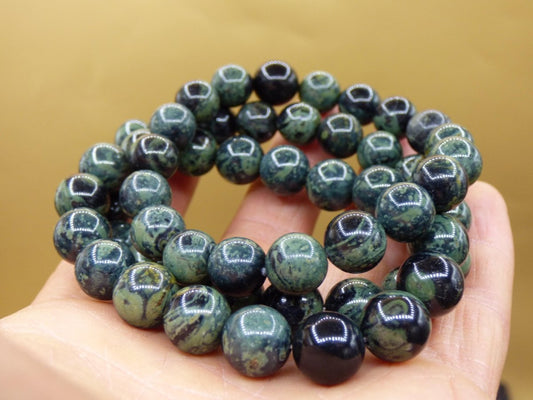 Eldarit / Kabamba Rhyolith / Nebula Stein ~ Edelstein Armband ~ GOA ~ Hippie ~Boho ~Ethno ~Indie ~Nature ~Heilstein Galaxy Grün - Art of Nature Berlin