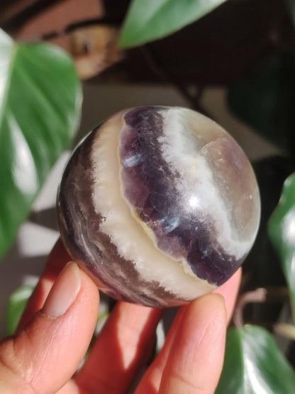 Fluorit Edelstein Kugel Deko Sphere Massage Kristall Spielkugel Meditation Heilstein Frau Geschenk Er Sie Haus Energie Traum - Art of Nature Berlin