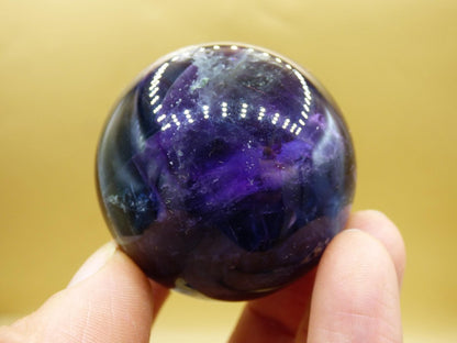 Fluorit Regenbogen Edelstein Kugel Deko Sphere Massage Kristall Spielkugel Meditation Heilstein Frau Mann Geschenk Er Sie Haus Energie Traum - Art of Nature Berlin