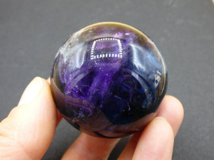 Fluorit Regenbogen Edelstein Kugel Deko Sphere Massage Kristall Spielkugel Meditation Heilstein Frau Mann Geschenk Er Sie Haus Energie Traum - Art of Nature Berlin