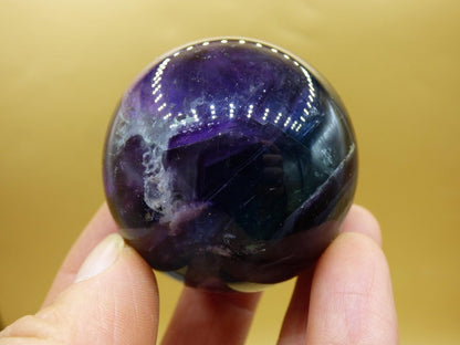 Fluorit Regenbogen Edelstein Kugel Deko Sphere Massage Kristall Spielkugel Meditation Heilstein Frau Mann Geschenk Er Sie Haus Energie Traum - Art of Nature Berlin