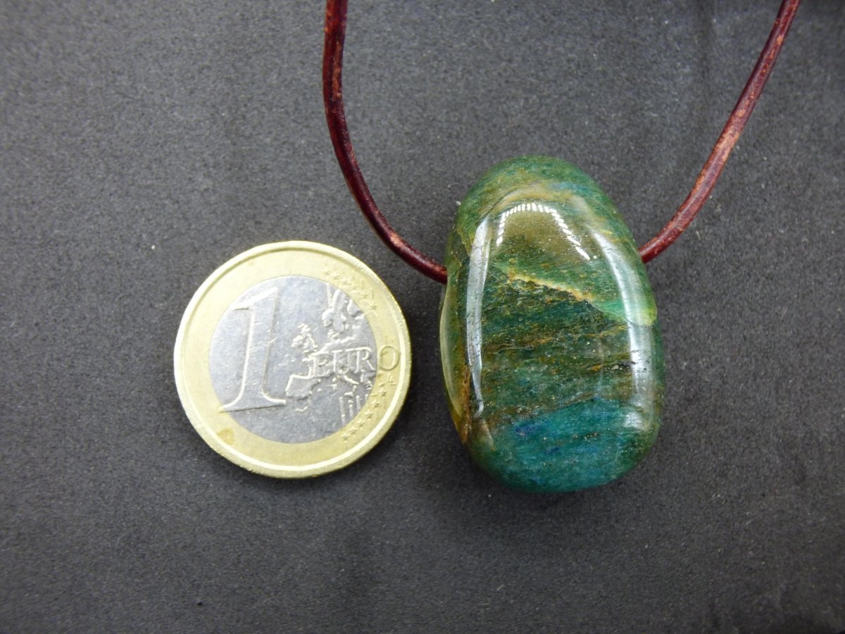 Fuchsit Edelstein Kette grün rot Natur HIPPIE GOA Boho Ethno Nature Heilstein Kristalle Schmuck Anhänger Mann Frau Kind Art Geschenk Er Sie - Art of Nature Berlin