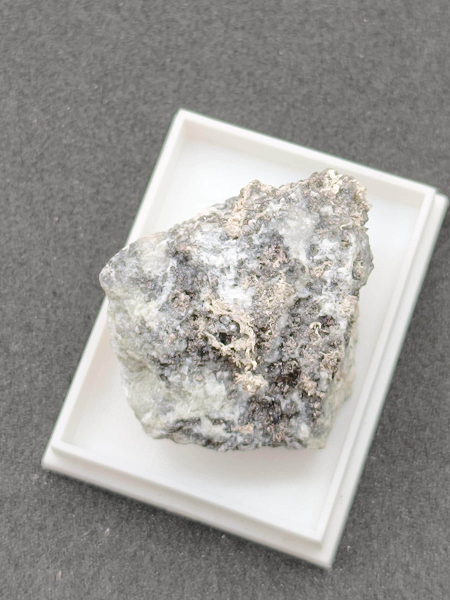 Gediegenes Silber auf Matrix aus Kasachstan Stufe Native Silver Rudny | Natürliche Silberstufe | Seltenes Sammlermineral Heilstein Rarirät - Art of Nature Berlin