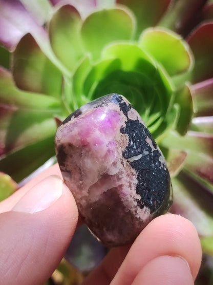 Gel Sugilith - Sammler Deko Heilstein lila Handschmeichler Rarität Meditation Energie Edelstein Kristall Investition Wertanlage Natur Unikat - Art of Nature Berlin