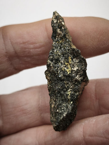 Gladit & Aikinit – seltene Sulfosalz-Mineralstufe aus Gladhammar, Schweden Kristall Sammler Stufe Heilstein Edelstein Mineral Selten Unikat - Art of Nature Berlin
