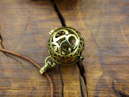 GOA Tibet OM ॐ Anhänger Kette Bronze ~HIPPIE ~Goa ~Boho ~Tibet ~Ethno ~Nature - Art of Nature Berlin