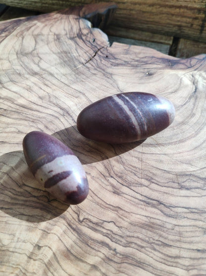 großes Shiva Lingam Paar ~ Edelstein Handschmeichler Meditation ~HIPPIE ~GOA ~Boho ~Tibet Ethno Nature Heilstein - Art of Nature Berlin