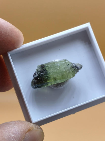 Grüner Diopsid Rohkristall aus Tansania – Natürliche Mineralkristalle – 6 Unikate zur Wahl roh Mineralien Kristalle Stufe Geschenk - Art of Nature Berlin