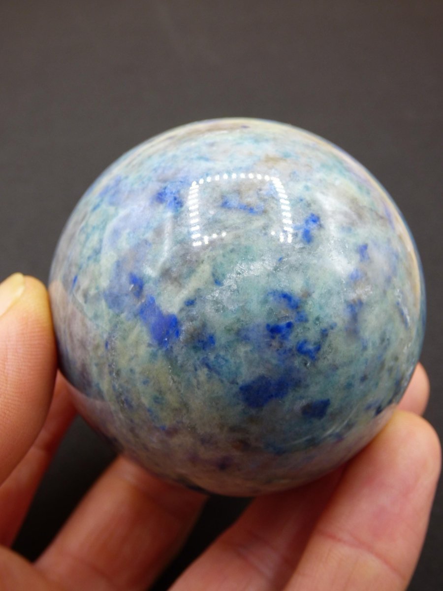 Hackmanit AAA *Rarität Edelstein Kugel Deko Sphere Kristall Haus Wohnen Meditation Heilstein Frau Mann Geschenk Er Sie Energie Kraft Sammler - Art of Nature Berlin