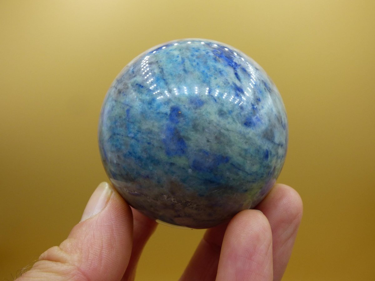 Hackmanit AAA *Rarität Edelstein Kugel Deko Sphere Kristall Haus Wohnen Meditation Heilstein Frau Mann Geschenk Er Sie Energie Kraft Sammler - Art of Nature Berlin