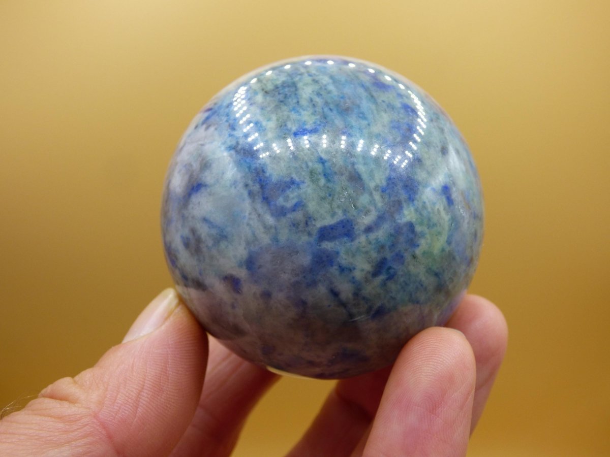 Hackmanit AAA *Rarität Edelstein Kugel Deko Sphere Kristall Haus Wohnen Meditation Heilstein Frau Mann Geschenk Er Sie Energie Kraft Sammler - Art of Nature Berlin