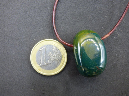 Heliotrop ~ Edelstein Kette grün Heilstein Schutzsymbol Mann Frau Er Sie Kind Glück HIPPIE GOA Boho Tibet Ethno Natur Rarität Geschenk - Art of Nature Berlin