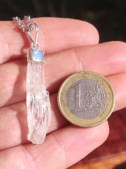 Hiddenit AAA *Rarität* ~ 925 Sterling Silber ~ Edelstein Kette ~HIPPIE ~GOA ~Boho ~Ethno ~Nature ~Heilstein - Art of Nature Berlin