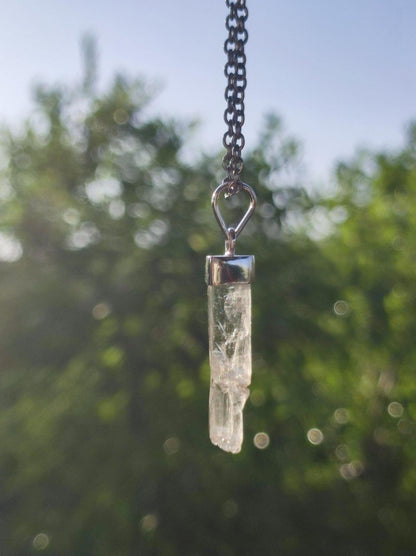 Hiddenit AAA *Rarität* ~ 925 Sterling Silber ~ Edelstein Kette ~HIPPIE ~GOA ~Boho ~Ethno ~Nature ~Heilstein - Art of Nature Berlin