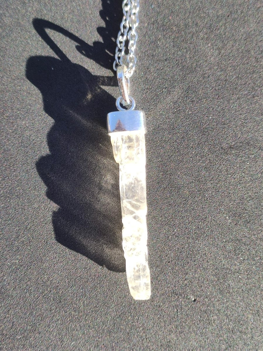 Hiddenit AAA *Rarität* ~ 925 Sterling Silber ~ Edelstein Kette ~HIPPIE ~GOA ~Boho ~Ethno ~Nature ~Heilstein - Art of Nature Berlin