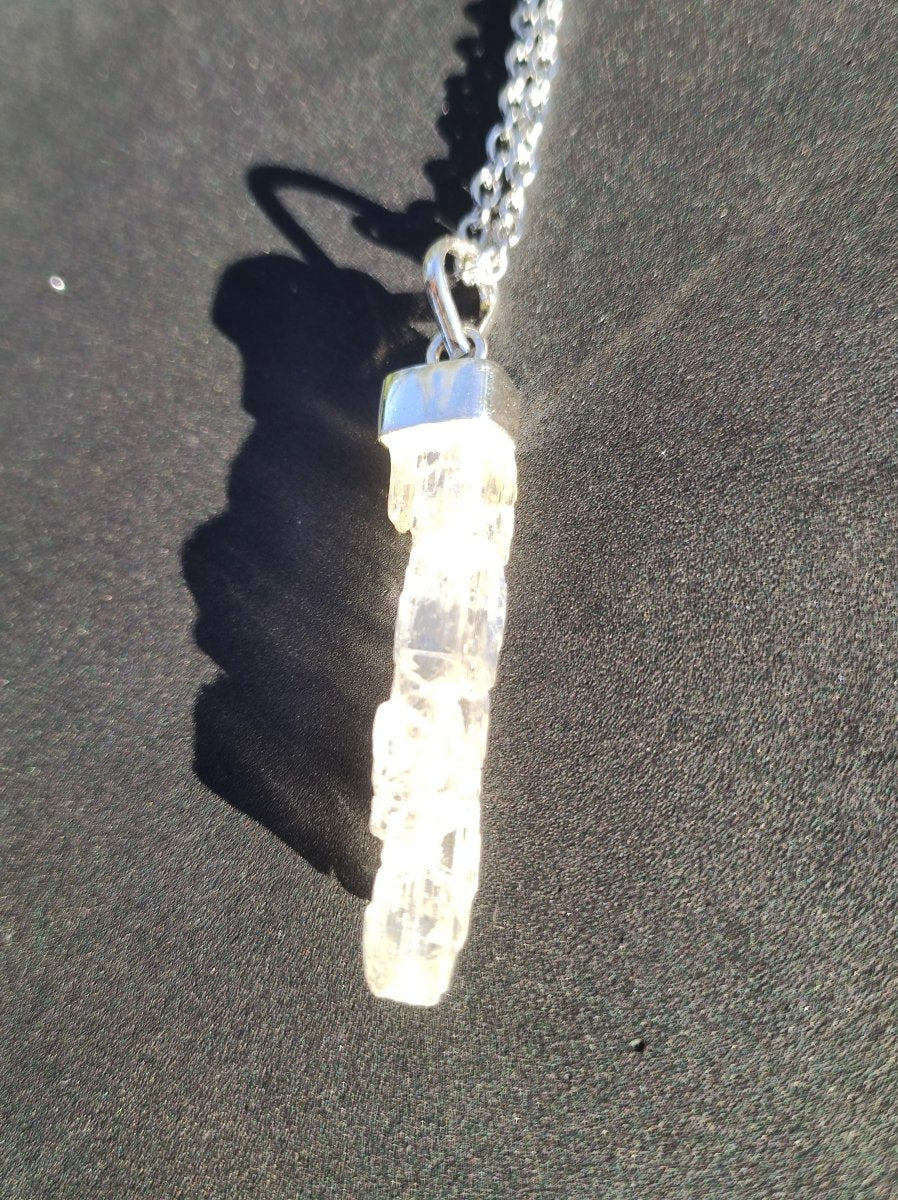 Hiddenit AAA *Rarität* ~ 925 Sterling Silber ~ Edelstein Kette ~HIPPIE ~GOA ~Boho ~Ethno ~Nature ~Heilstein - Art of Nature Berlin