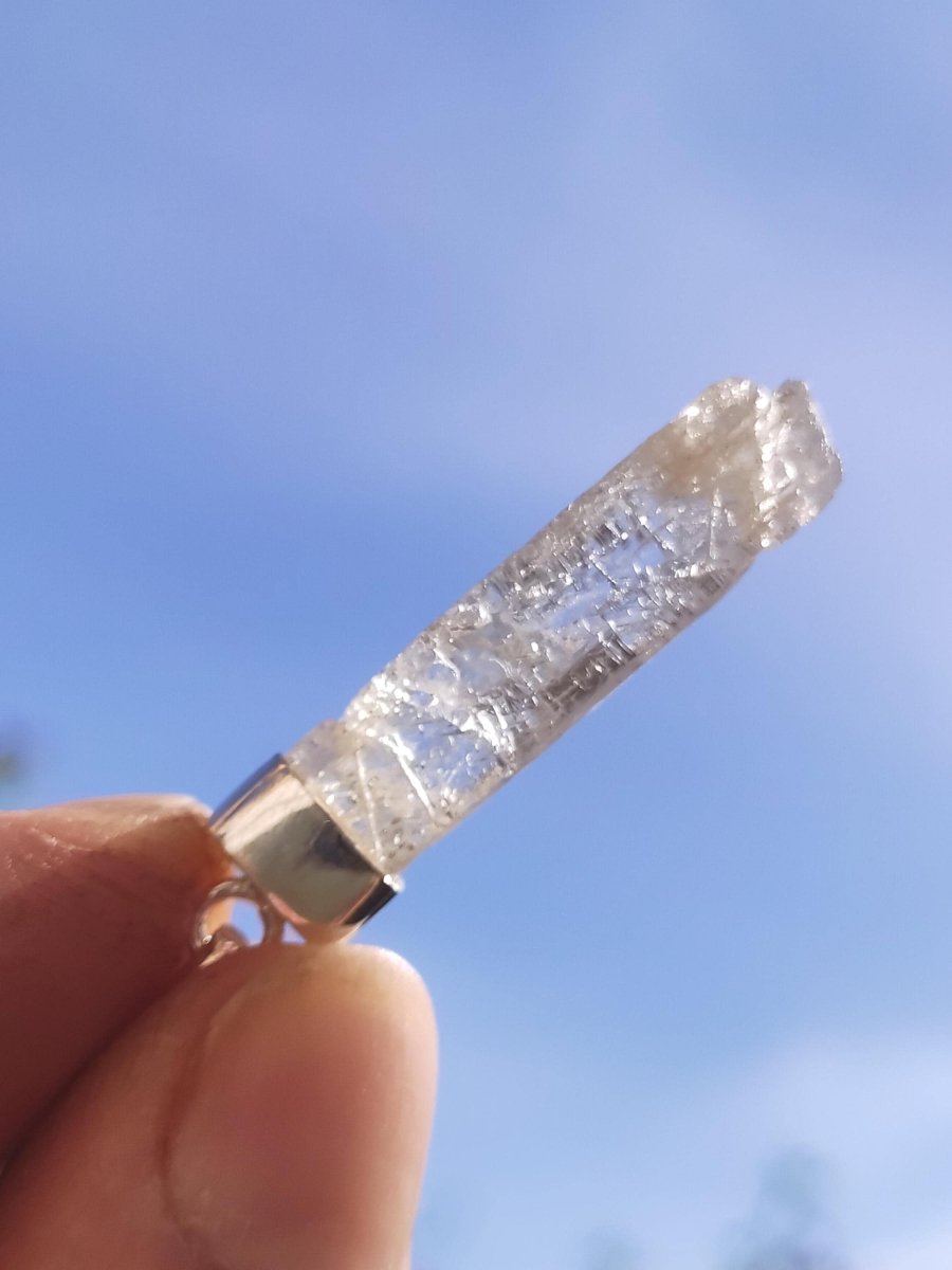 Hiddenit AAA *Rarität* ~ 925 Sterling Silber ~ Edelstein Kette ~HIPPIE ~GOA ~Boho ~Ethno ~Nature ~Heilstein - Art of Nature Berlin