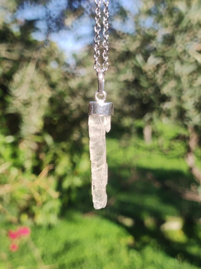 Hiddenit AAA *Rarität* ~ 925 Sterling Silber ~ Edelstein Kette ~HIPPIE ~GOA ~Boho ~Ethno ~Nature ~Heilstein - Art of Nature Berlin