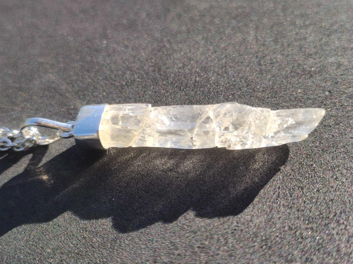 Hiddenit AAA *Rarität* ~ 925 Sterling Silber ~ Edelstein Kette ~HIPPIE ~GOA ~Boho ~Ethno ~Nature ~Heilstein - Art of Nature Berlin