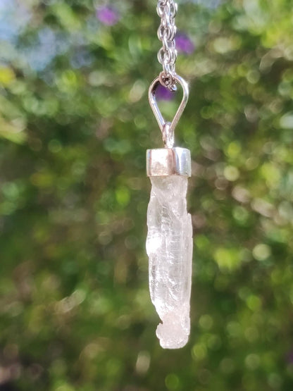 Hiddenit AAA *Rarität* ~ 925 Sterling Silber ~ Edelstein Kette ~HIPPIE ~GOA ~Boho ~Ethno ~Nature ~Heilstein - Art of Nature Berlin