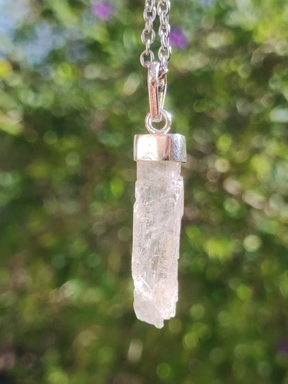 Hiddenit AAA *Rarität* ~ 925 Sterling Silber ~ Edelstein Kette ~HIPPIE ~GOA ~Boho ~Ethno ~Nature ~Heilstein - Art of Nature Berlin