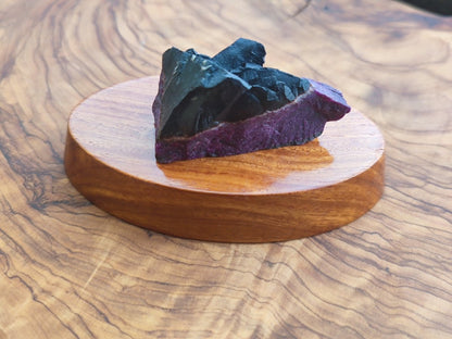 Holz Präsentations Podeste Ständer für Steine Schmuck Turm Deko Crystal Kristall Geschenk Markt Dekoration Haus Wohnen Energie Natur Akzente - Art of Nature Berlin