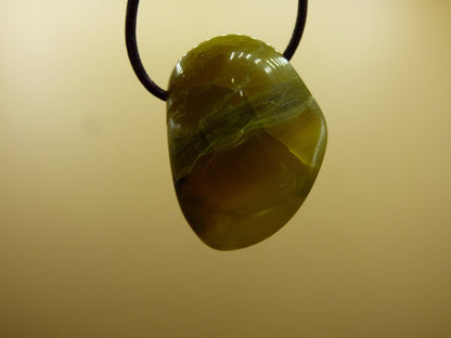 Honigopal / Opal Olive ~ Edelstein Kette ~HIPPIE ~GOA ~Boho ~Ethno ~Nature ~Heilstein - Art of Nature Berlin