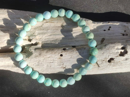 Hubei TÜRKIS 100% natürlich ~ Stretch Edelstein Armband ~GOA ~Hippie ~Vintage ~Boho ~Indie ~Ethno ~Heilstein - Art of Nature Berlin