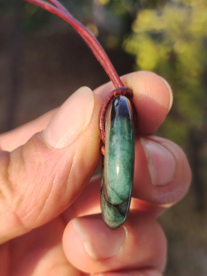 Smaragd / Emerald Edelstein Kette grün natürlich Rarität Heilstein Energie Kristall Anhänger Mann Frau Kind Geschenk Er Sie Valentinstag