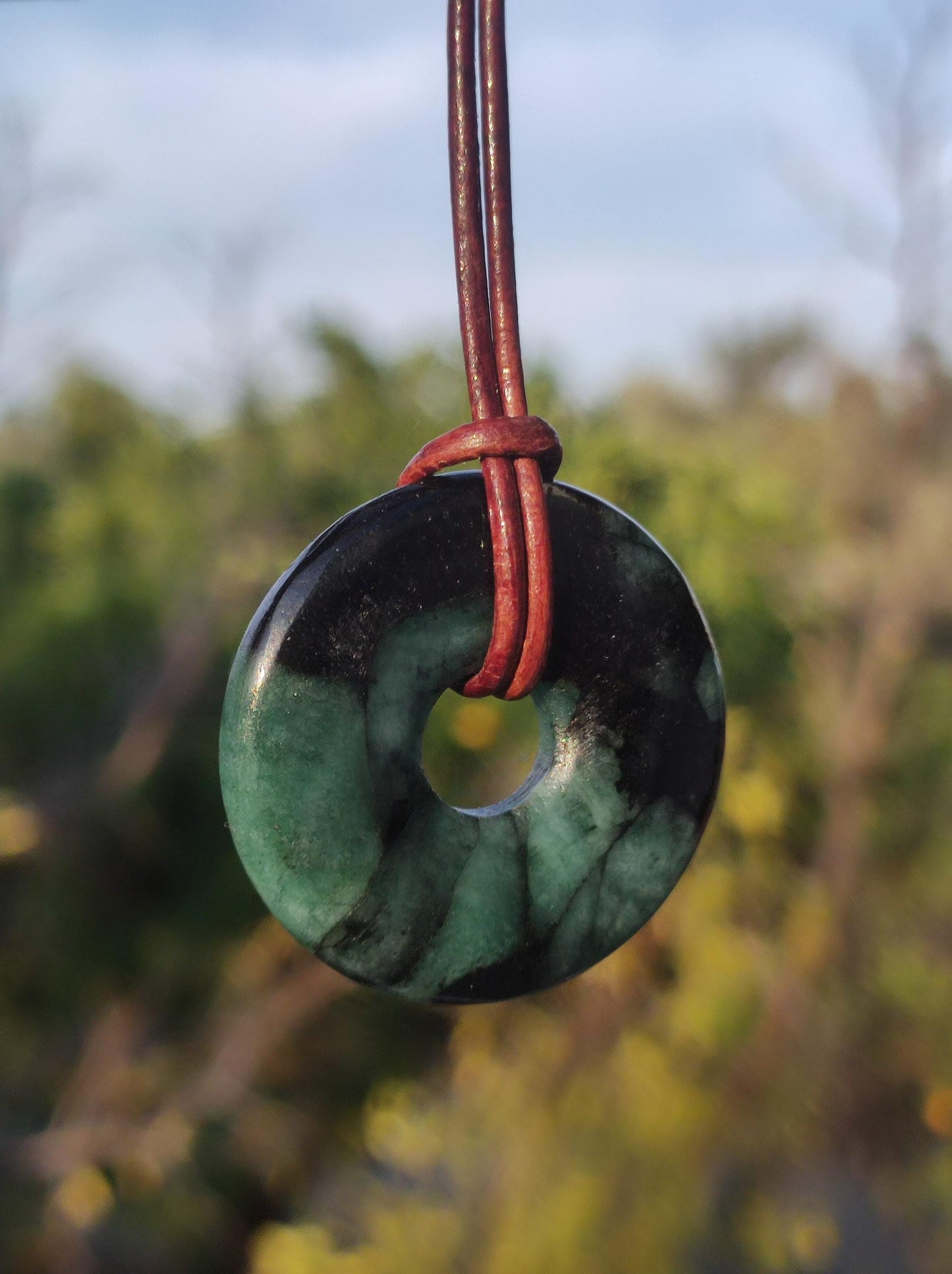 Smaragd / Emerald Edelstein Kette grün natürlich Rarität Heilstein Energie Kristall Anhänger Mann Frau Kind Geschenk Er Sie Valentinstag