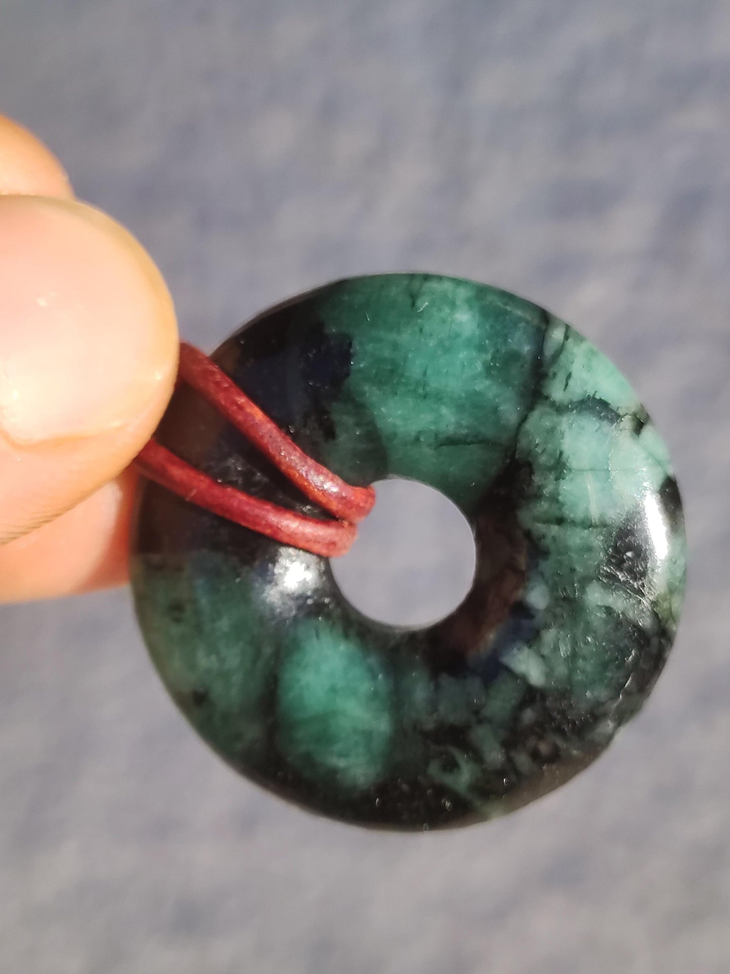 Emerald / Emerald Gemstone Necklace Green Natural Rarity Healing Stone Energy Crystal Pendant Man Woman Child Gift He Her Valentine's Day