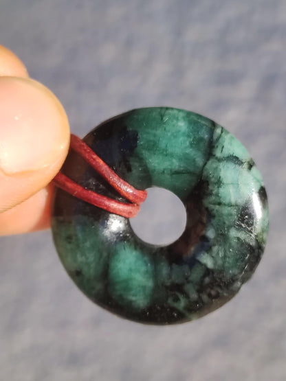 Emerald / Emerald Gemstone Necklace Green Natural Rarity Healing Stone Energy Crystal Pendant Man Woman Child Gift He Her Valentine's Day