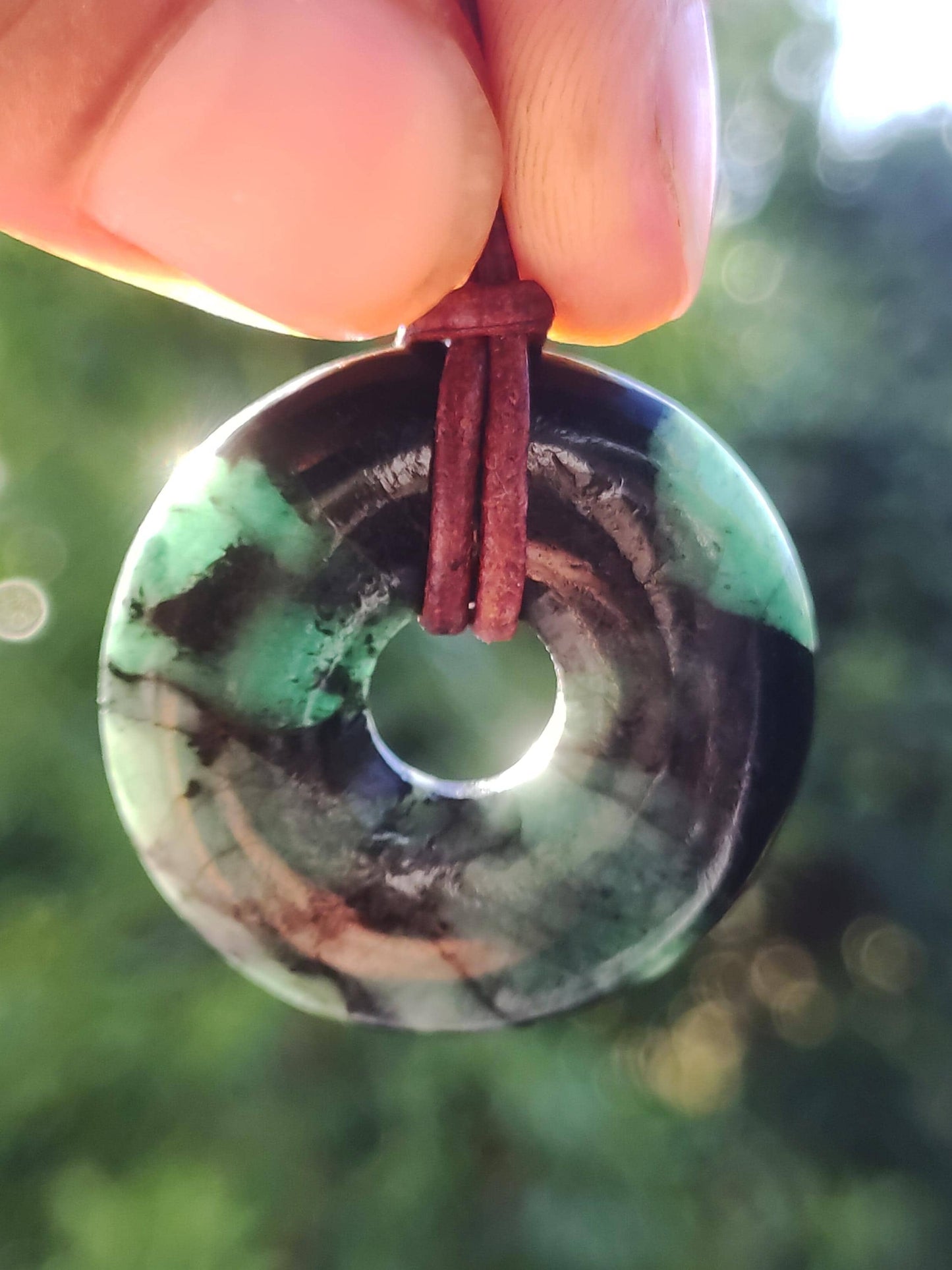 Emerald / Emerald Gemstone Necklace Green Natural Rarity Healing Stone Energy Crystal Pendant Man Woman Child Gift He Her Valentine's Day