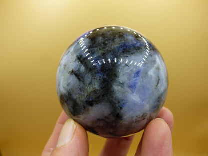 Sodalith - Edelstein Kugel Deko Sphere Massage Kristall Spielkugel Meditation Heilstein Frau Mann Geschenk Er Sie Haus Energie Traum Wohnen