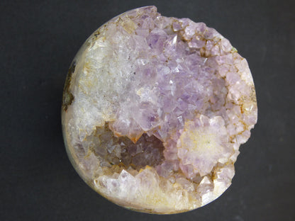 Amethyst Achat Geode Kugel ~ Magische Edelstein Deko Kristall Stufe Sphere Heilstein lila Energie Wohnen Rarität Sammler Geschenk