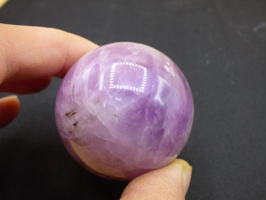 Kunzite AA rose scintillant flash ~ boule de pierre précieuse décoration sphère maison cristal vivant HIPPIE pierre de guérison rareté cadeau rare femme cadeau lui elle