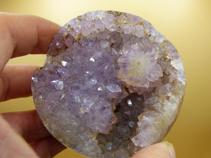 Amethyst Achat Geode Kugel ~ Magische Edelstein Deko Kristall Stufe Sphere Heilstein lila Energie Wohnen Rarität Sammler Geschenk