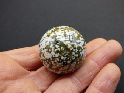 8 Adern Ocean Jaspis Orbicular weiß grün Edelstein Kugel Natur Heilstein Deko Kristall Geschenk Er Sie Mann Frau Haus Wohnung Energie Selten