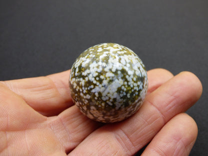 8 Adern Ocean Jaspis Orbicular weiß grün Edelstein Kugel Natur Heilstein Deko Kristall Geschenk Er Sie Mann Frau Haus Wohnung Energie Selten