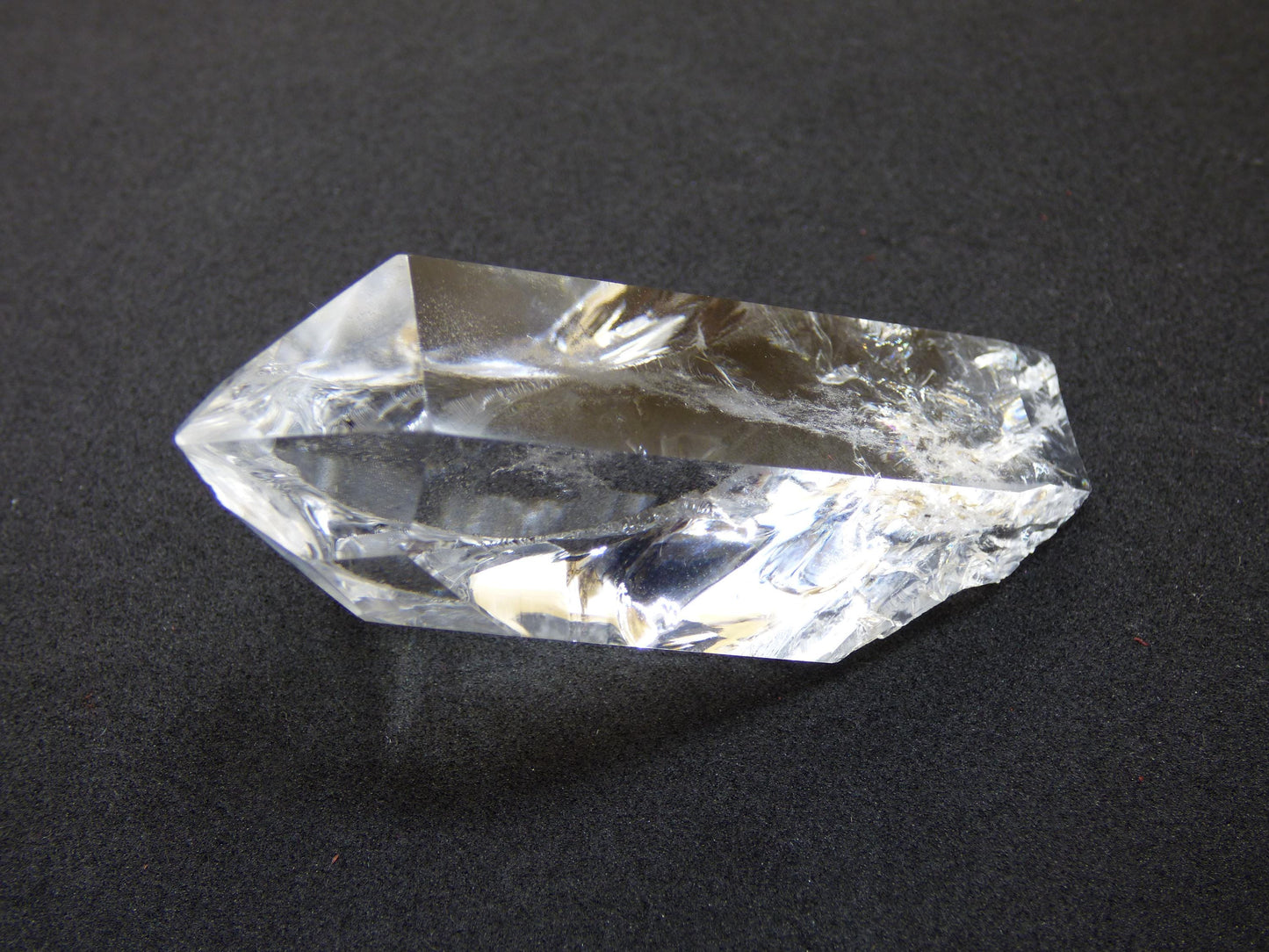 Décoration en cristal de roche, pierres précieuses transparentes, cristaux, pierre de guérison des chakras, cadeau pour lui, elle, homme, femme, médecine naturelle, énergie