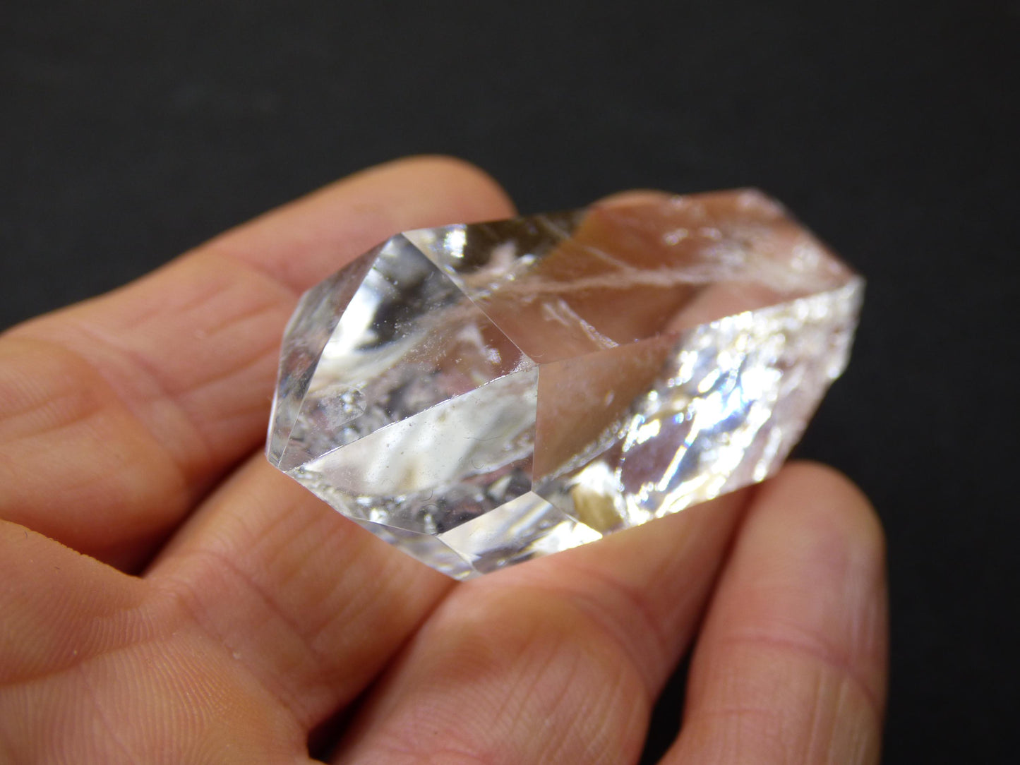 Décoration en cristal de roche, pierres précieuses transparentes, cristaux, pierre de guérison des chakras, cadeau pour lui, elle, homme, femme, médecine naturelle, énergie