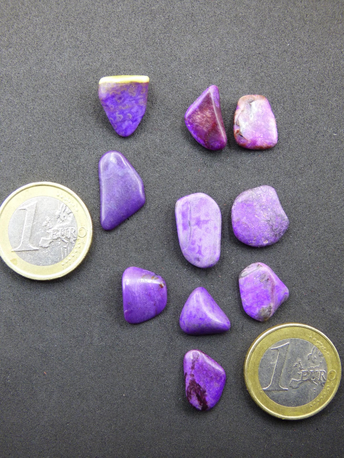 Sugilite ~ pierre décorative pierre de guérison méditation énergie pierre précieuse tambour pierre cristal énergie minérale violet rose investissement investissement naturel