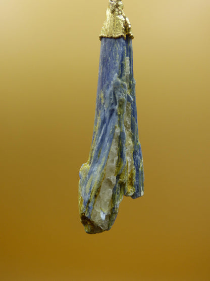 Kyanite / Cyanite / Disthene Sapparite Raw ~ Collier de pierres précieuses ~HIPPIE ~GOA ~Boho ~Ethno ~Nature ~Pierre de guérison