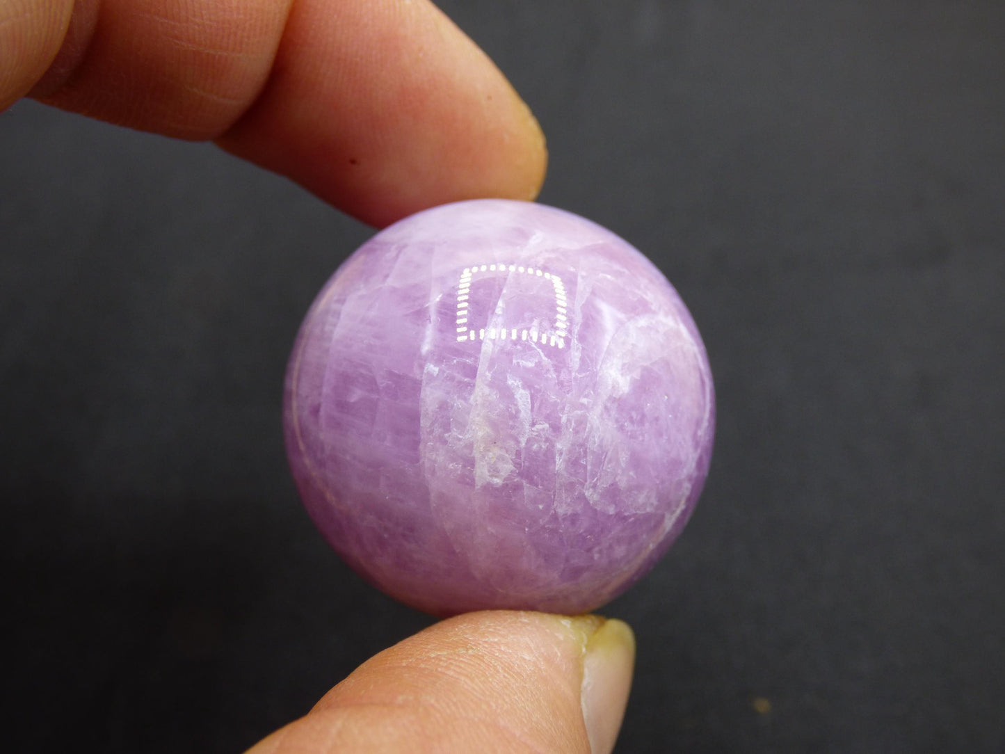 Kunzit A rosa Schimmer Flash ~ Edelstein Kugel Deko Sphere Haus Wohn Kristall HIPPIE Heilstein Rarität Selten Geschenk Frau Geschenk Er Sie