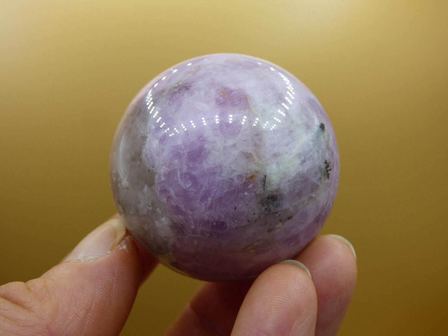 Kunzit rosa ~ Edelstein Kugel Deko Sphere Haus Wohn Kristall HIPPIE Heilstein Rarität Selten Geschenk Frau Geschenk Er Sie