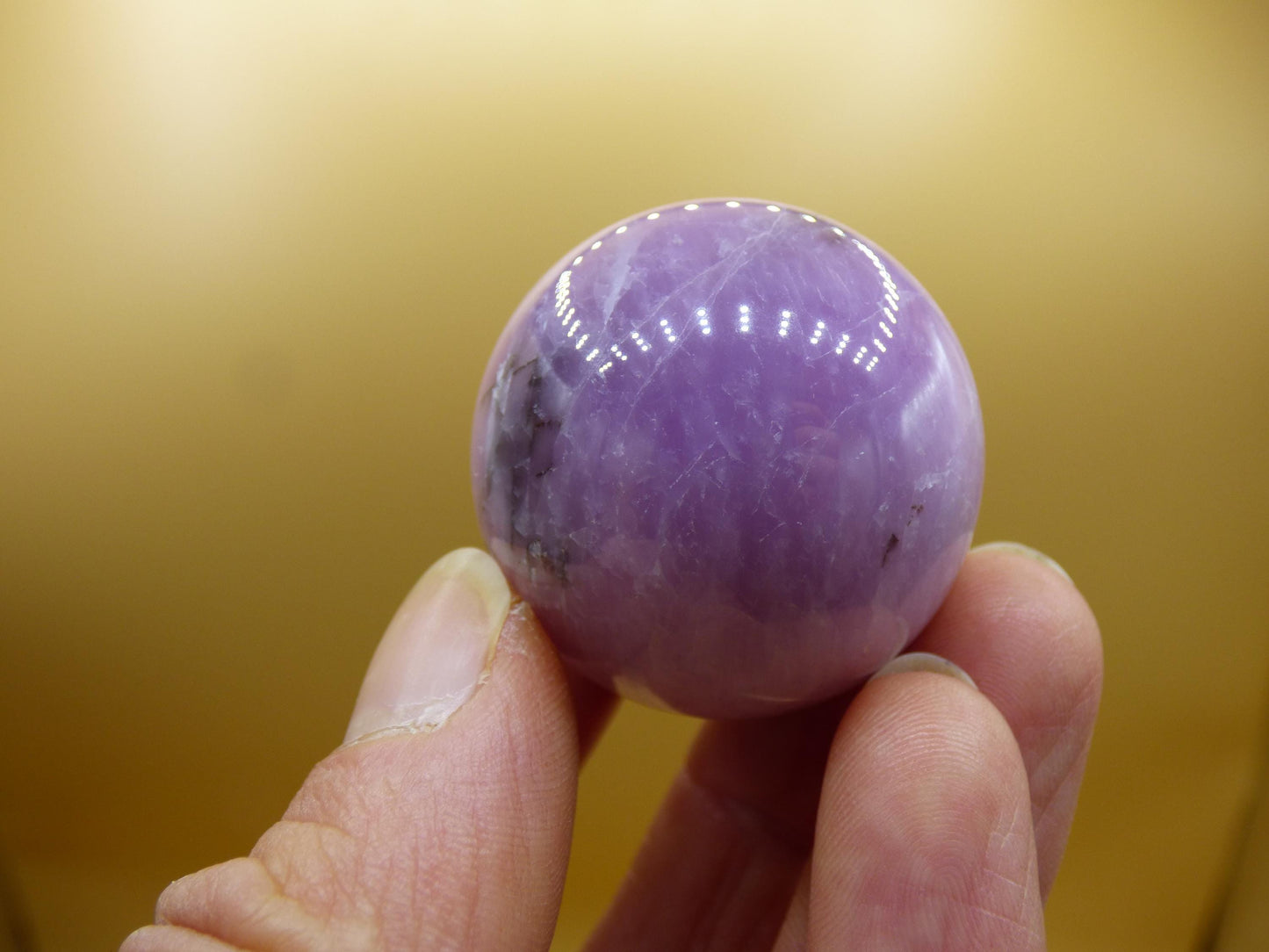 Kunzit A ~ Edelstein Kugel Deko Sphere Haus Wohn Kristall HIPPIE Heilstein Rarität Selten Frau Mann Geschenk Er Sie