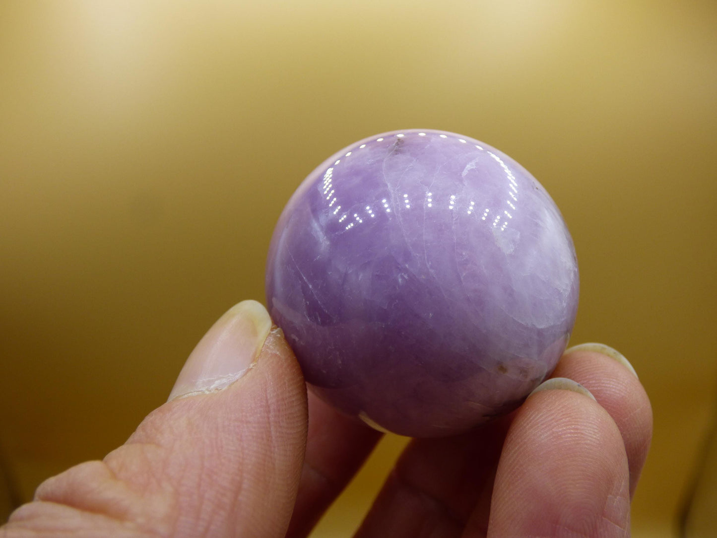 Kunzit A ~ Edelstein Kugel Deko Sphere Haus Wohn Kristall HIPPIE Heilstein Rarität Selten Frau Mann Geschenk Er Sie